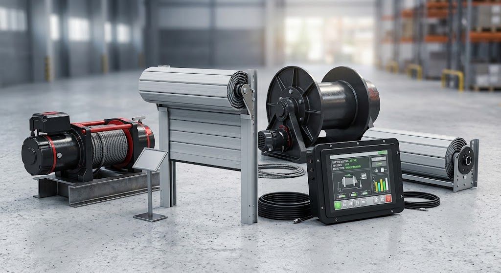 Çıkrık / Vinç Sistemleri, Panjur (Roller Shutter) & Monitörler